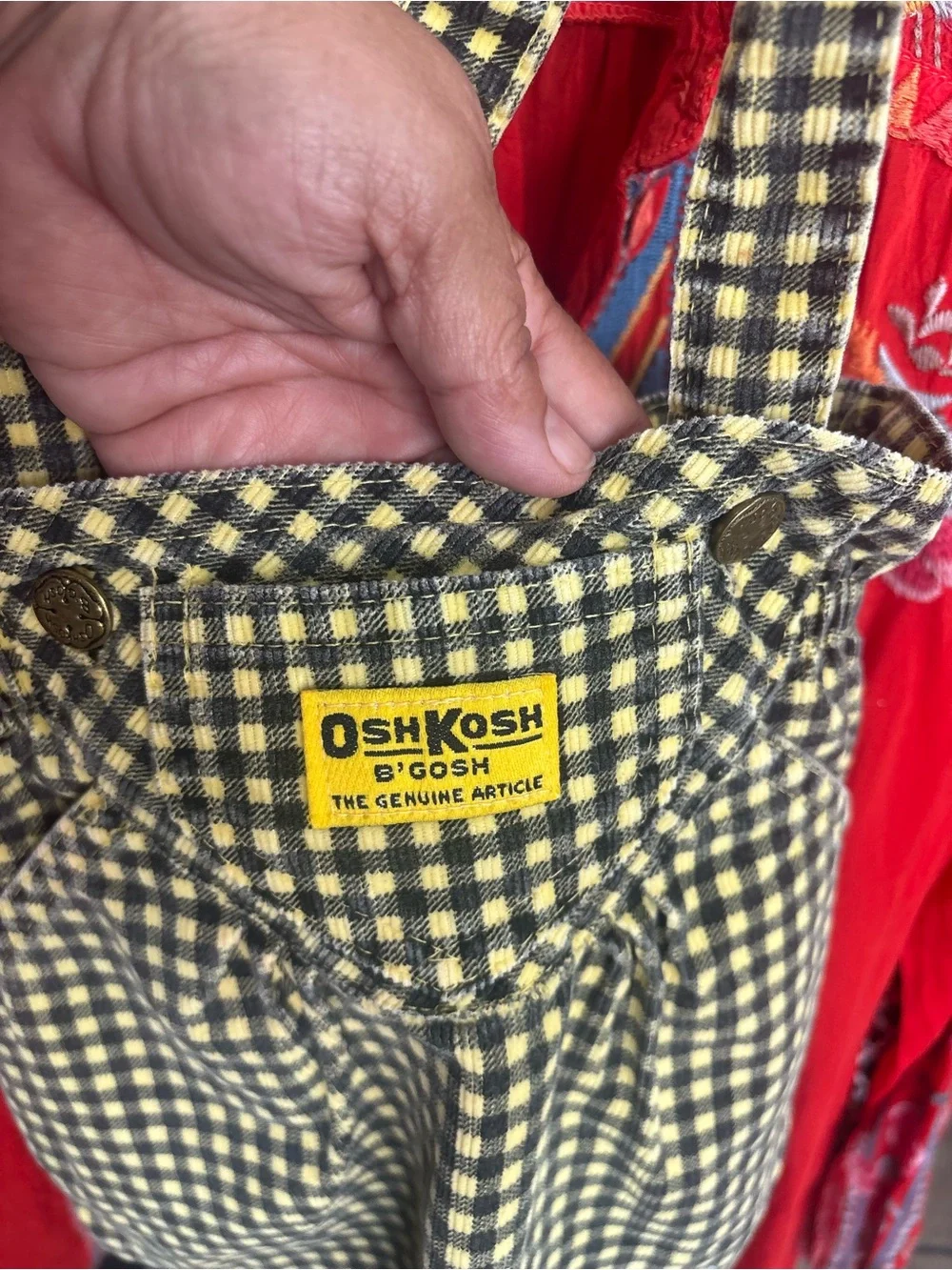 Vintage from the 80’s Oshkosh Kids Bottoms overall